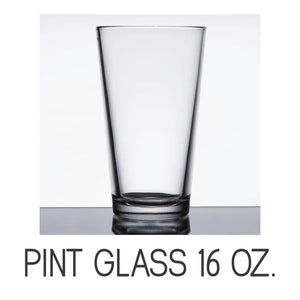 Personalized Dad Established Engraved 16 oz. Pint Glass