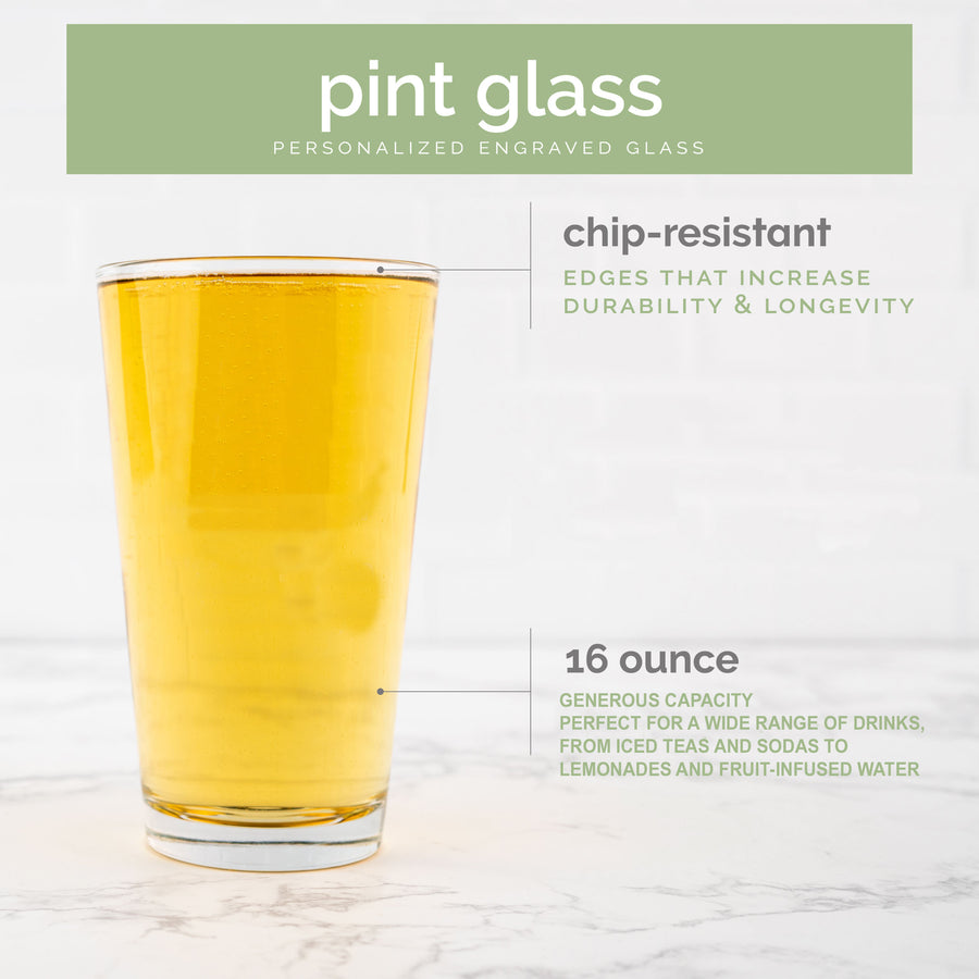 16 oz. Glass