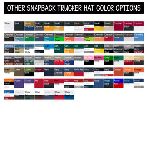Personalized Trucker Hat Richardson with Laser Engraved Leatherette Patches for Business Promotional Items - Made in USA