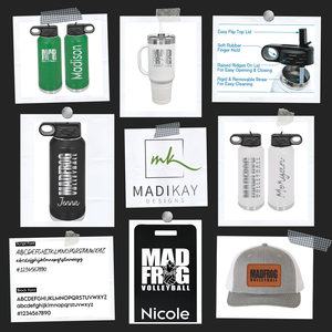 Team Custom 40 oz Polar Water Bottle - Bulk Pricing Available