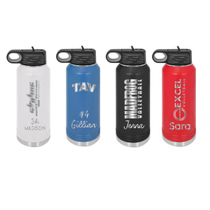 Team Custom 40 oz Polar Water Bottle - Bulk Pricing Available