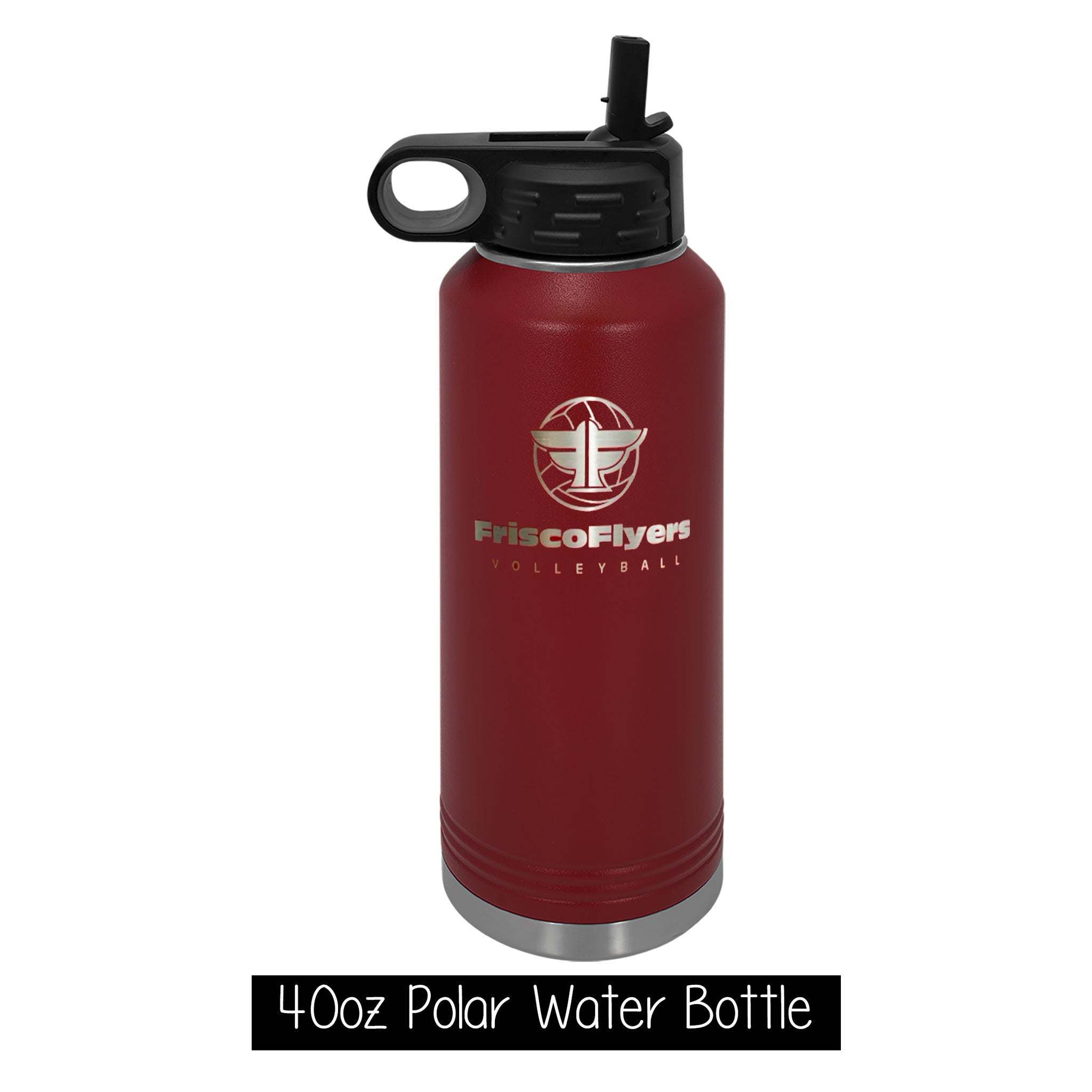 Volleyball Team Custom 32 oz Polar Water Bottle