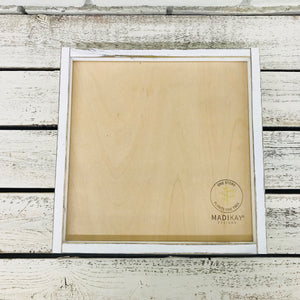 Personalized Baby Stat Sign with Photo - Wood