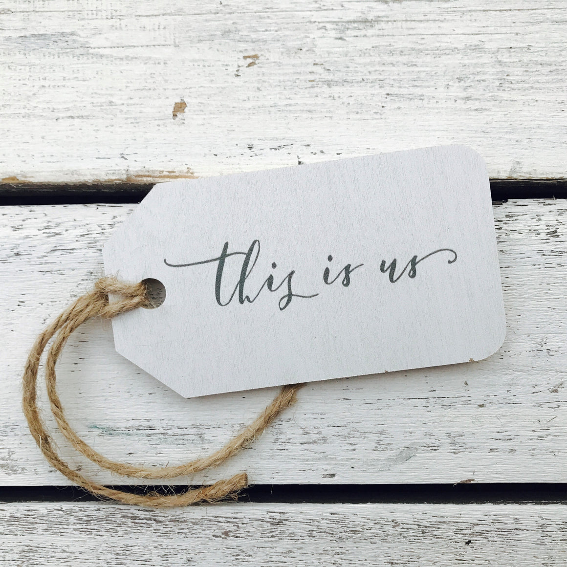 "This Is Us" Gift Tag