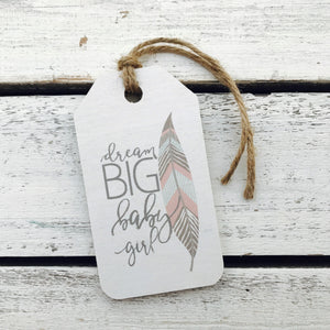 "Dream Big" Gift Tag
