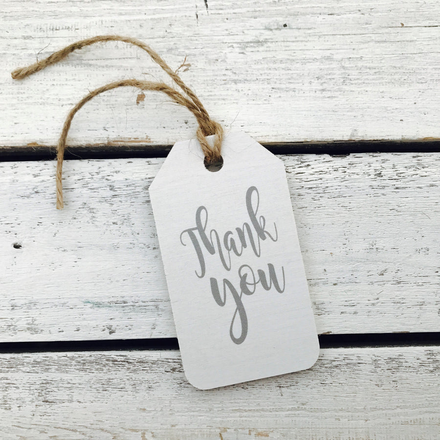 "Thank You" Gift Tag