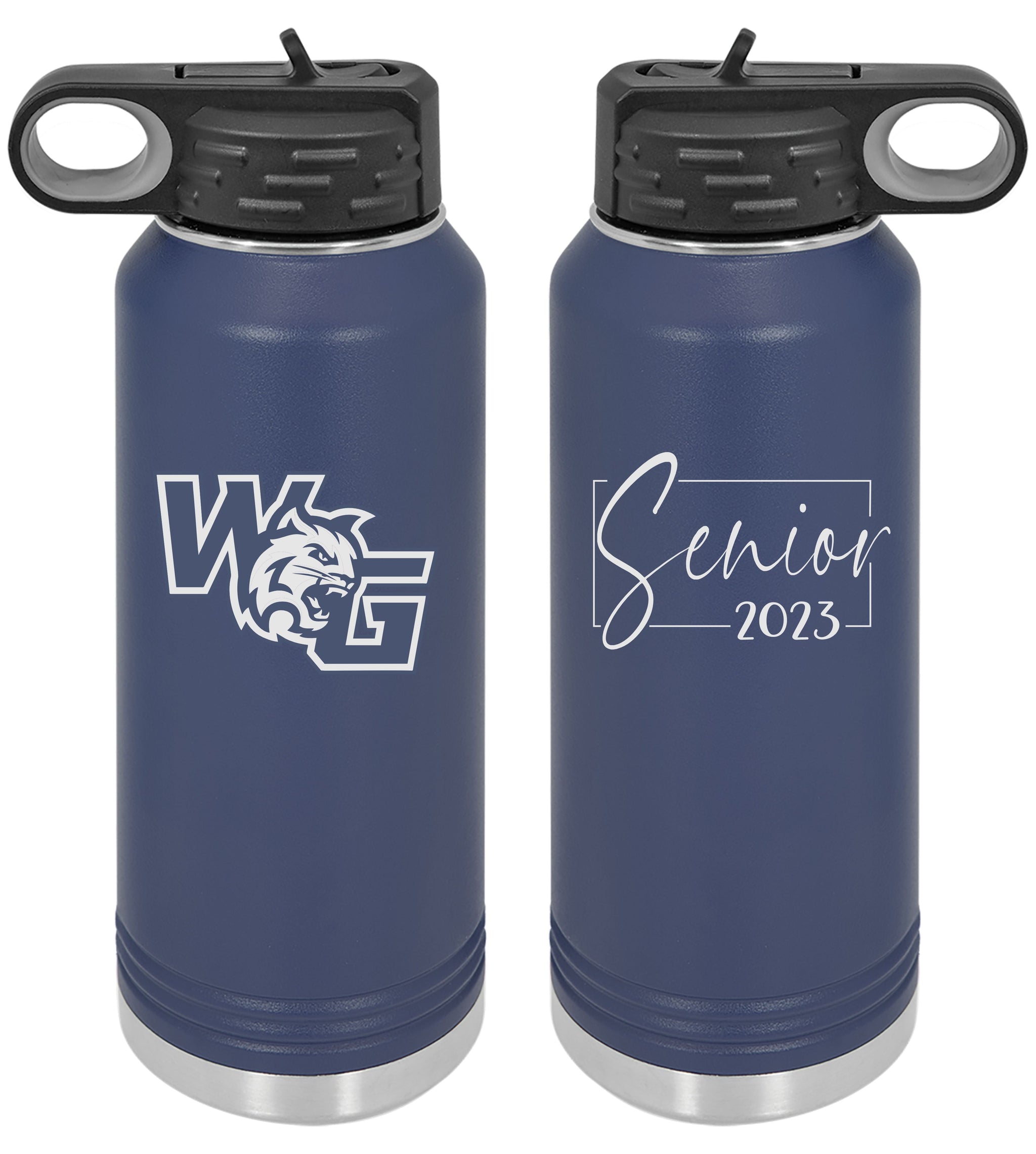 Volleyball Team Custom 32 oz Polar Water Bottle